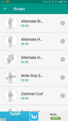 Fitness Programs android App screenshot 0